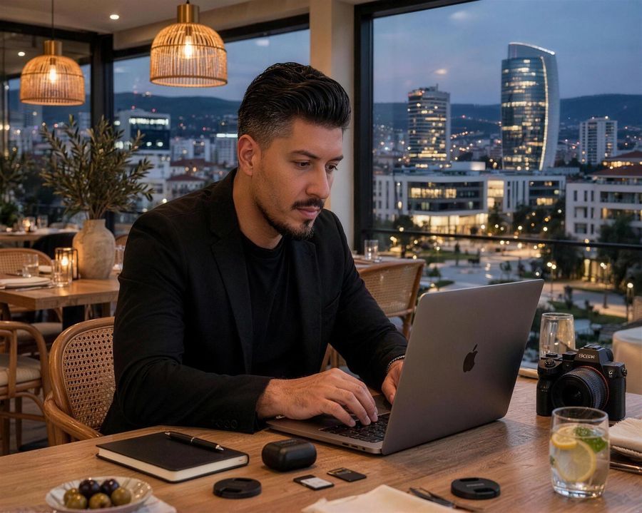 Vini duke montuar, Tirana natën